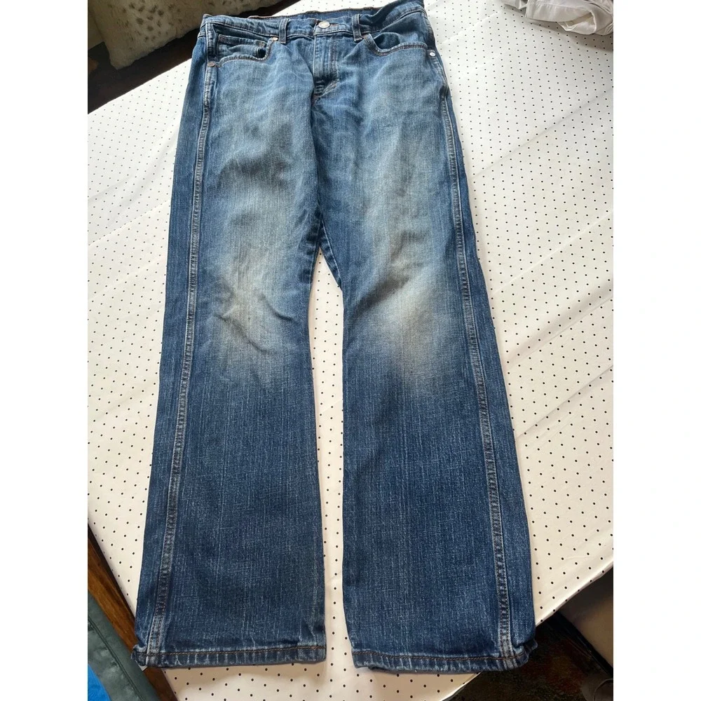 Wrangler Retro Relaxed Fit Bootcut Jeans Mens 31x29 Medium Wash Denim